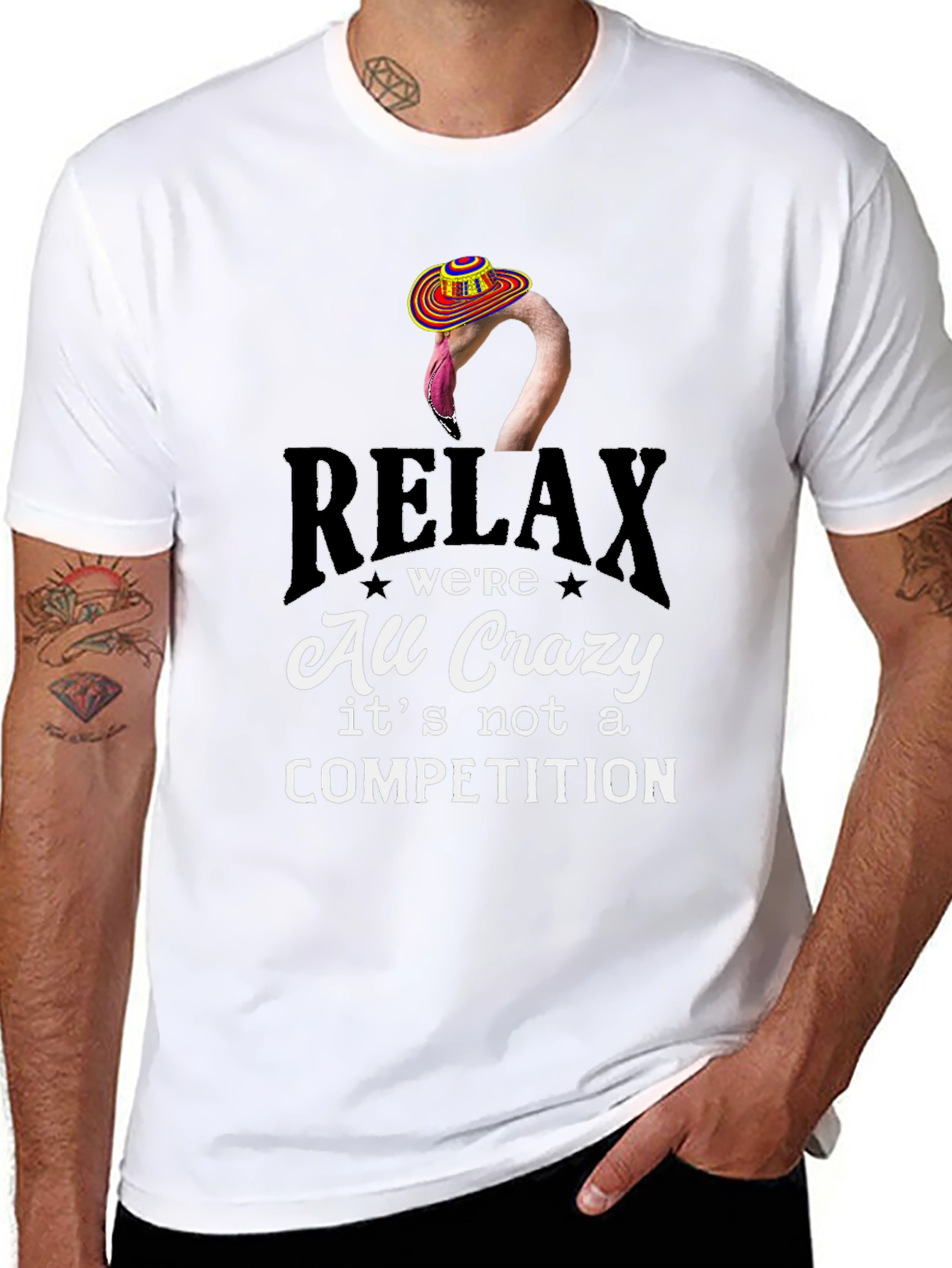 Relax Were All Crazy T-Shirt