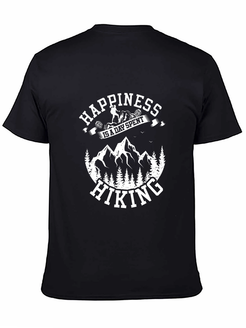 Happiness is Hiking T-Shirt - Outdoor Adventure