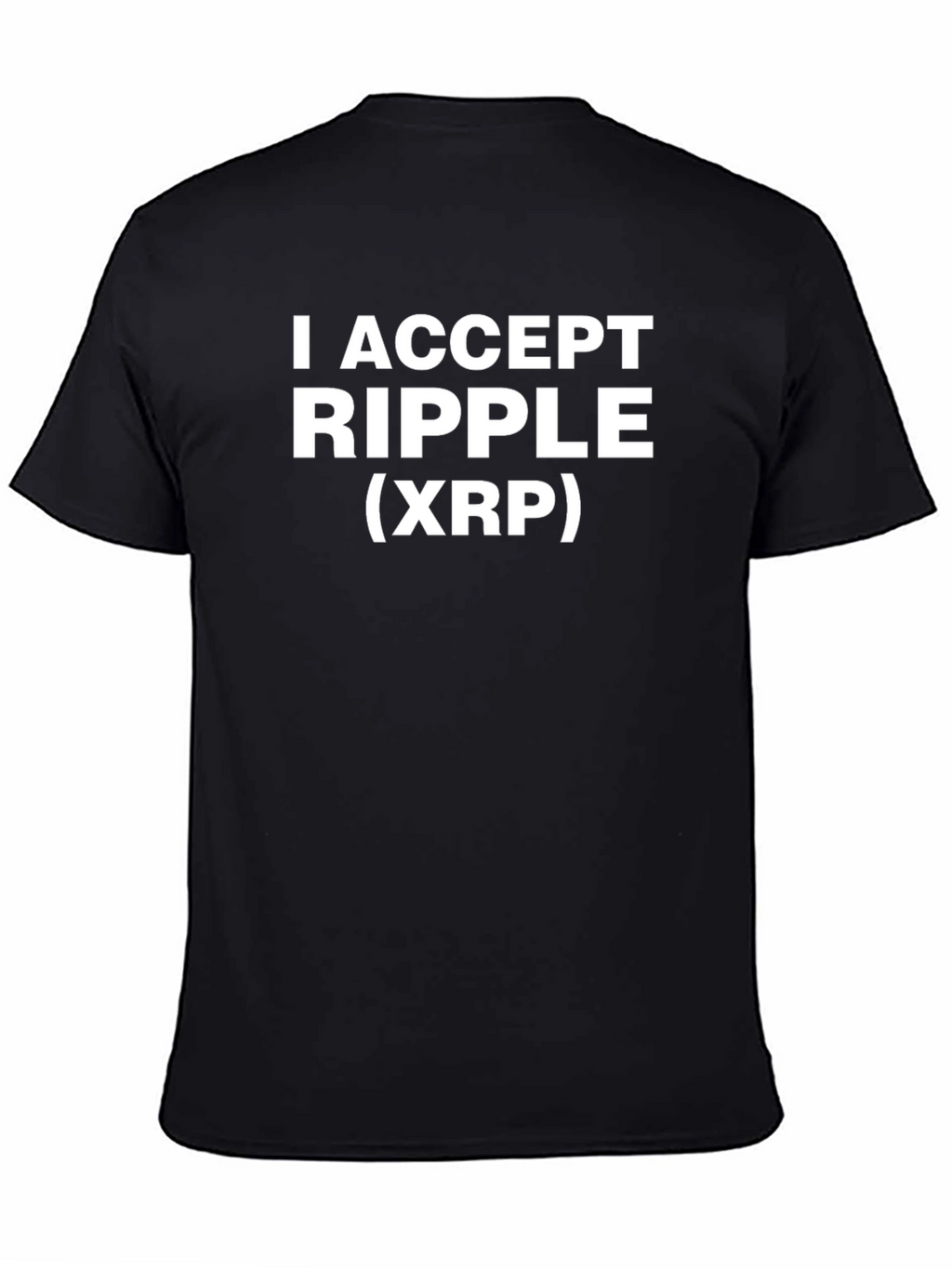I Accept Ripple (XRP) Crypto T-Shirt