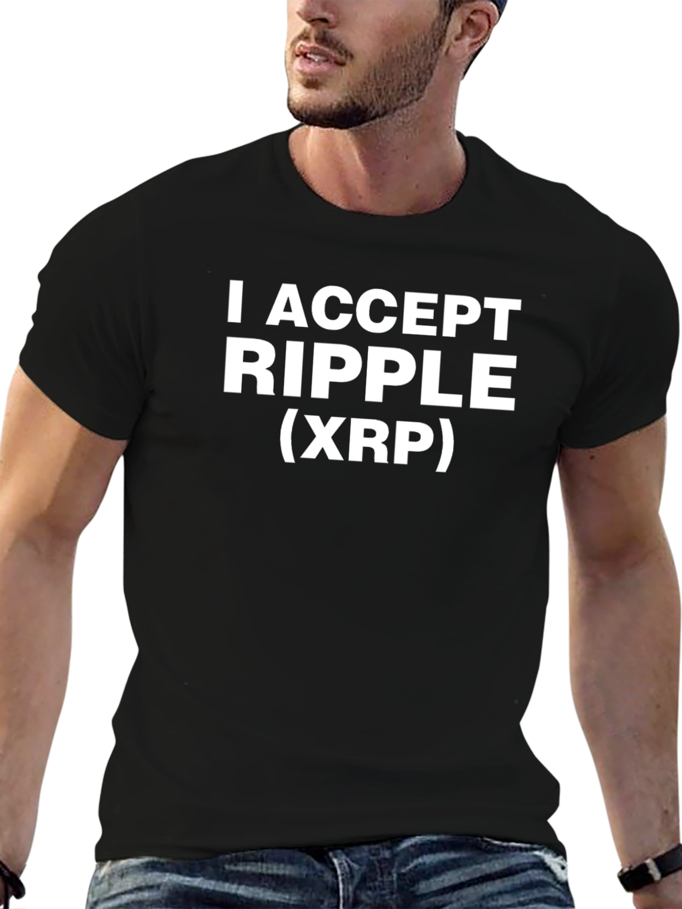 I Accept Ripple (XRP) Crypto T-Shirt