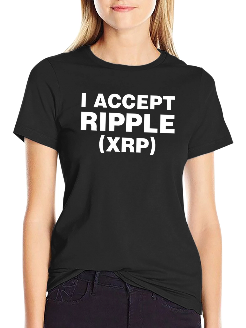 I Accept Ripple (XRP) Crypto T-Shirt
