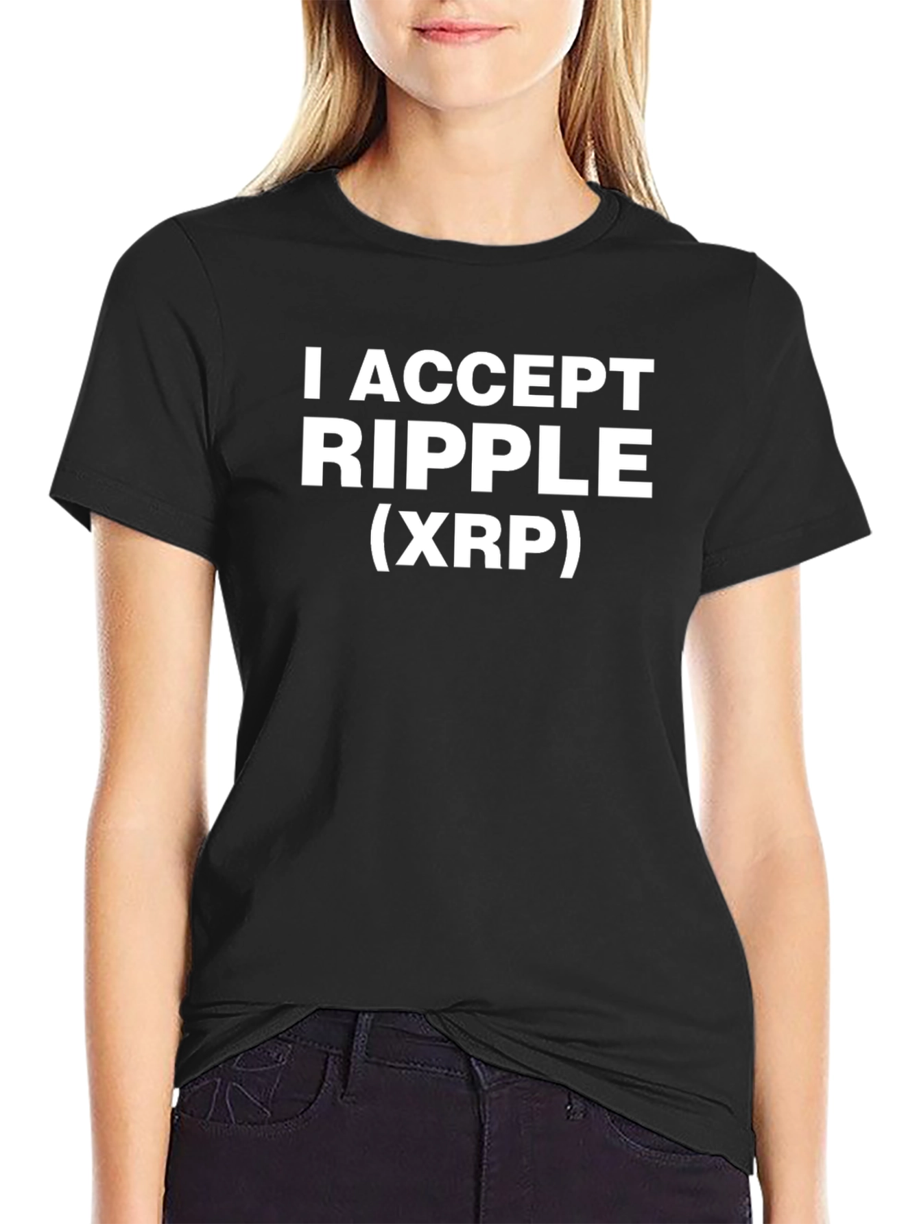 I Accept Ripple (XRP) Crypto T-Shirt