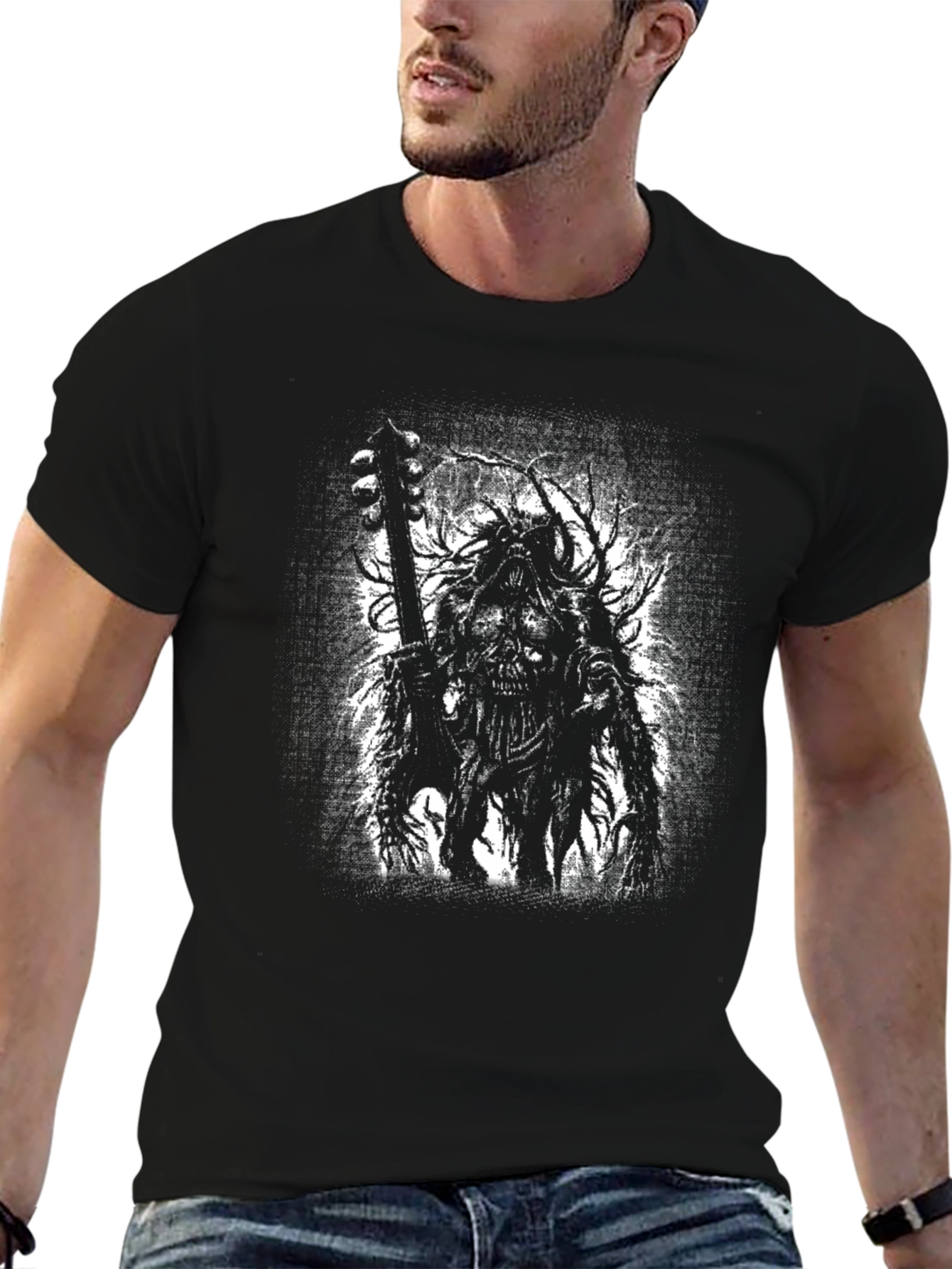 Occult Tree Creature Black T-Shirt