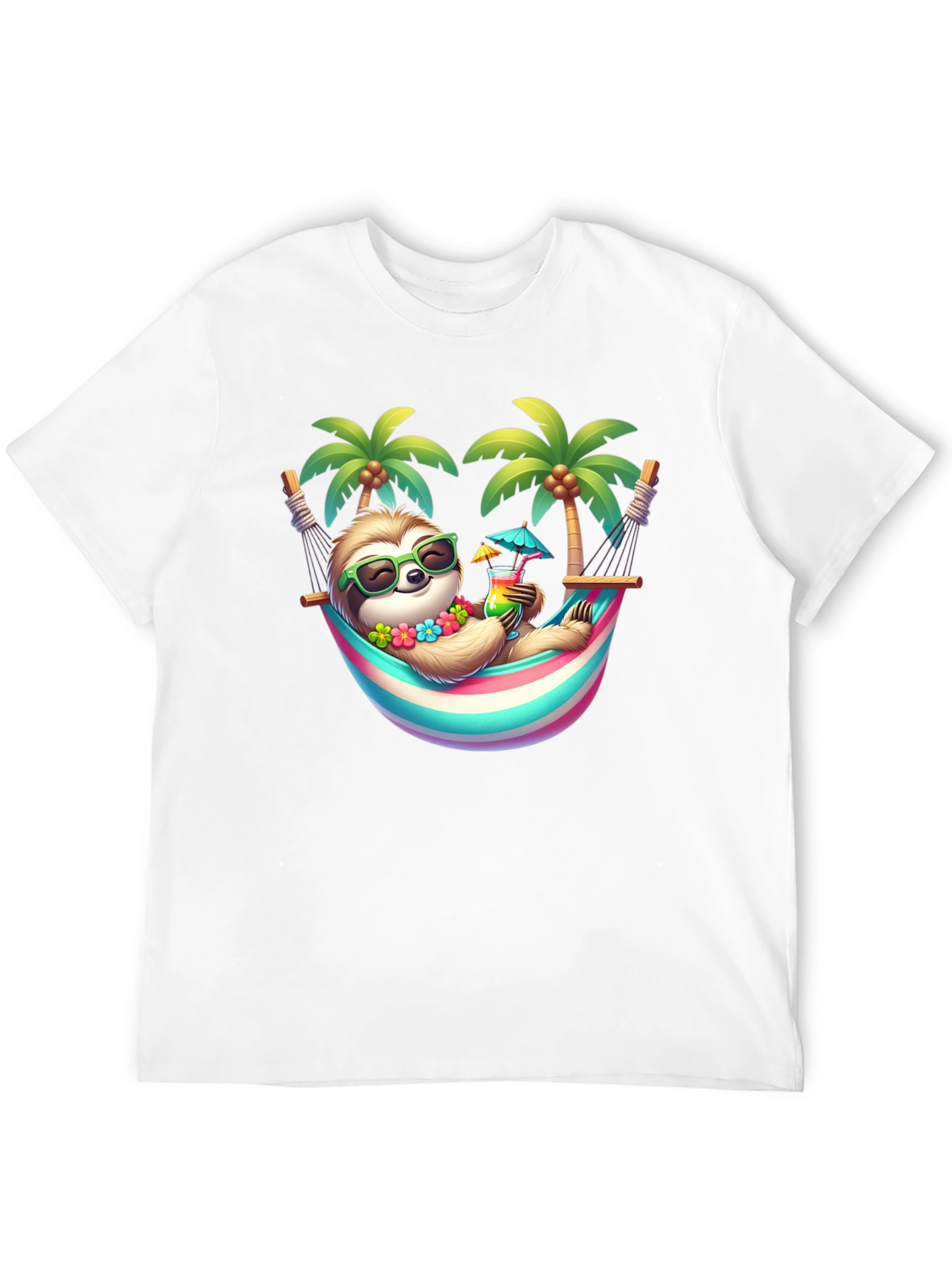 Relaxing Sloth Graphic Tee