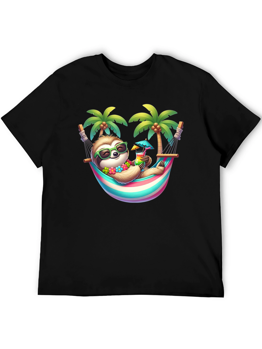 Relaxing Sloth Graphic Tee