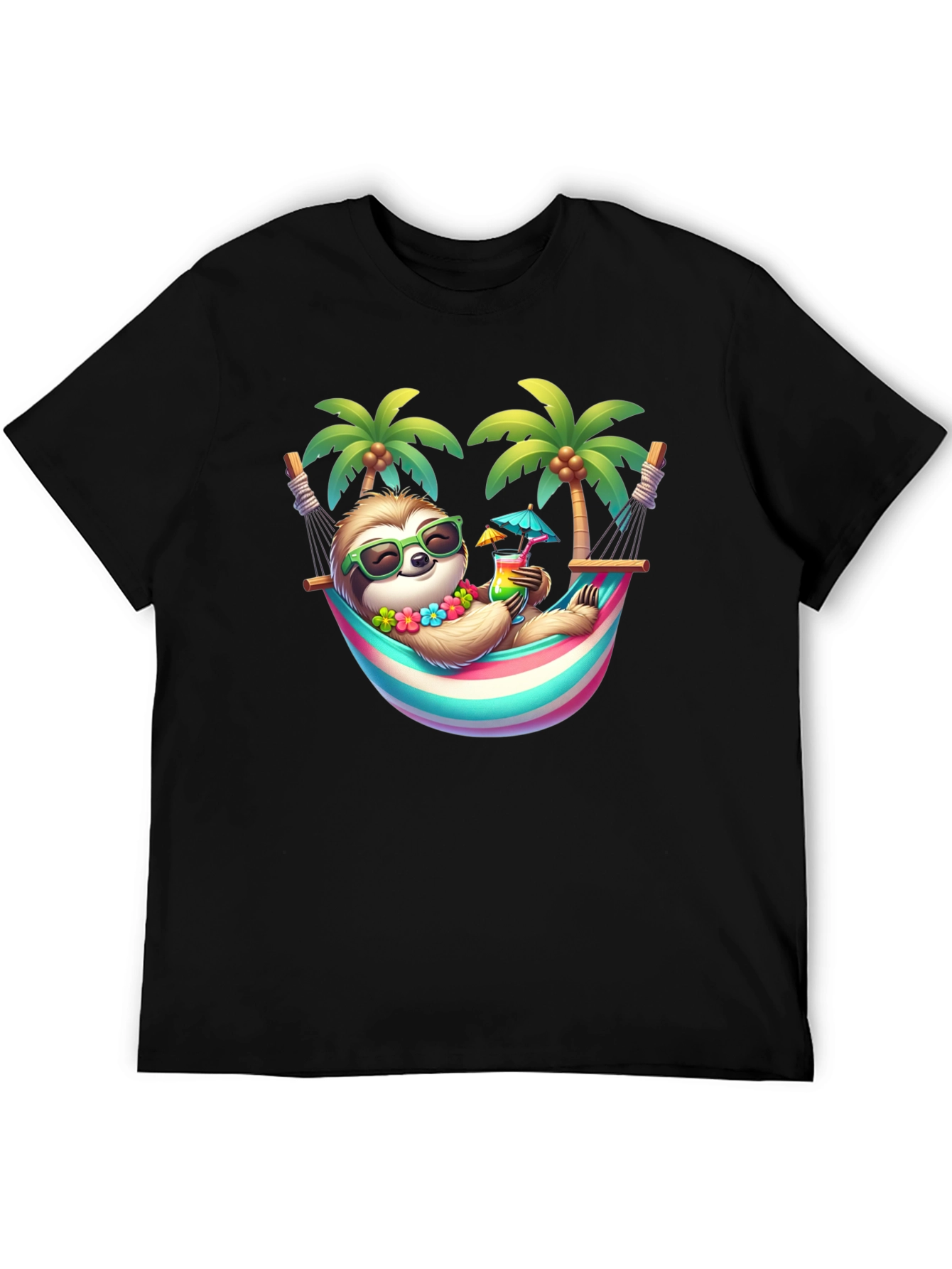 Relaxing Sloth Graphic Tee