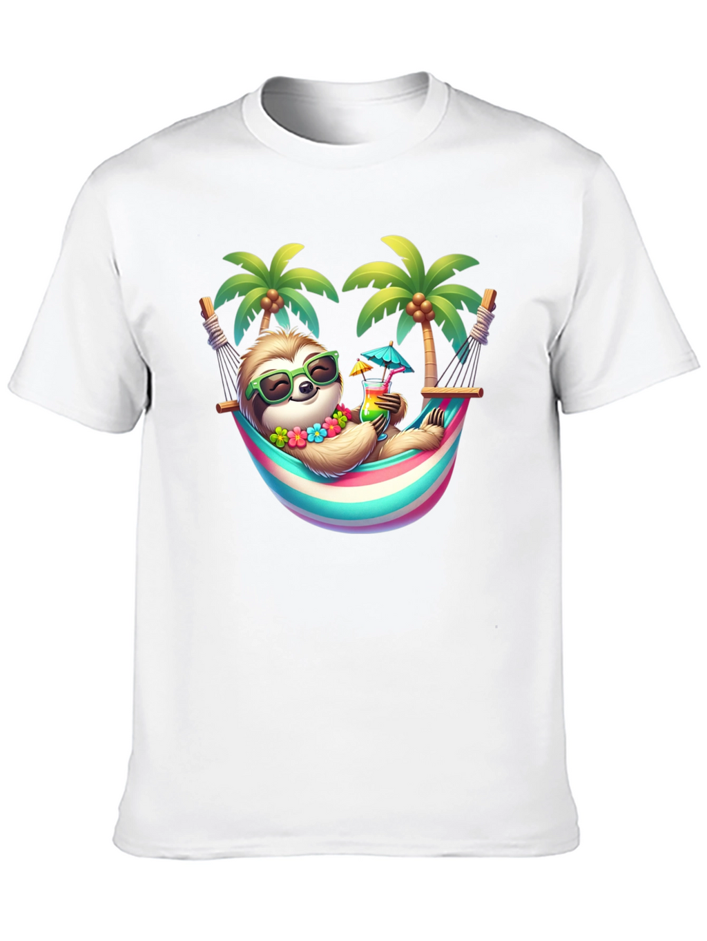 Relaxing Sloth Graphic Tee