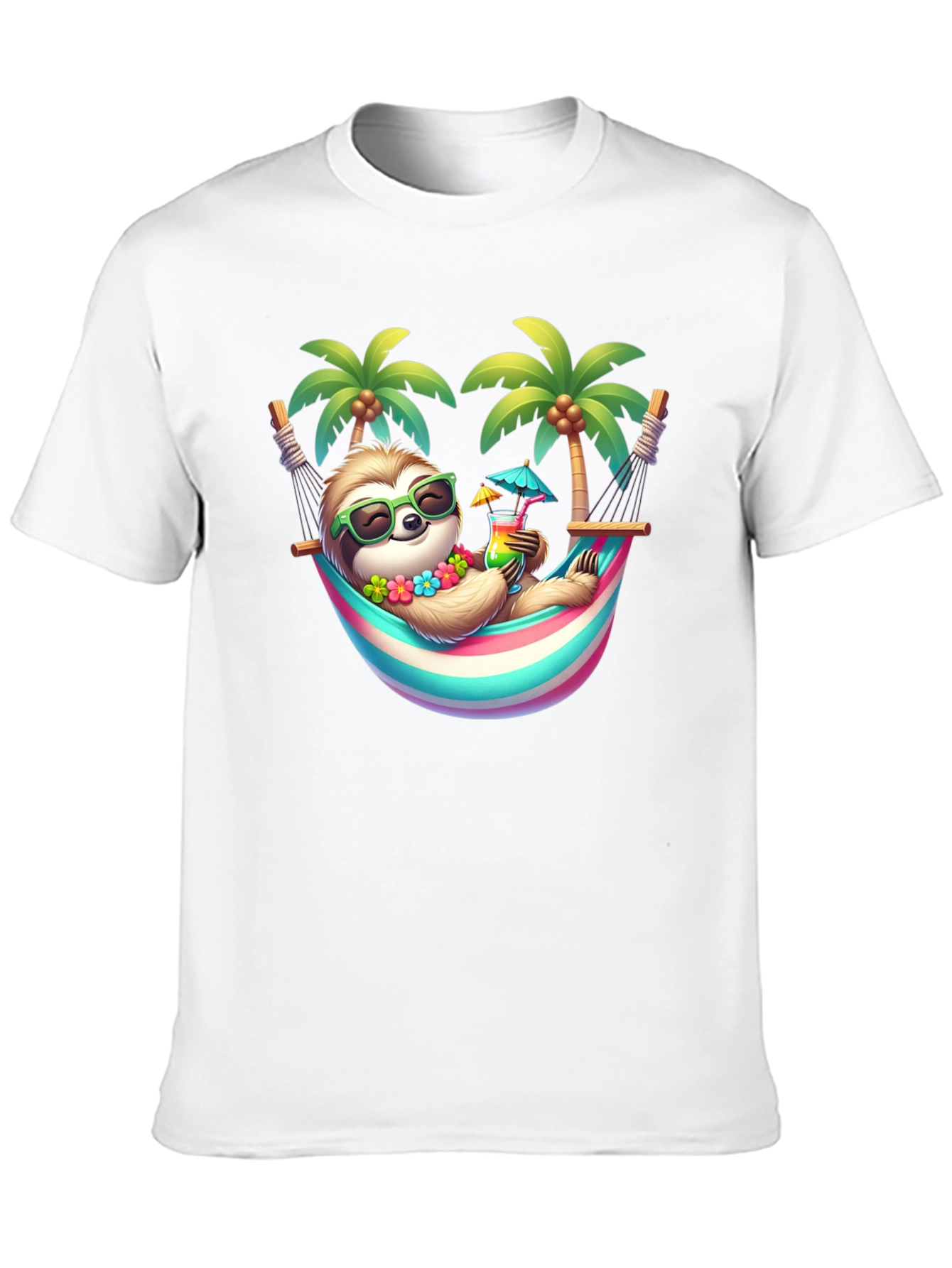 Relaxing Sloth Graphic Tee