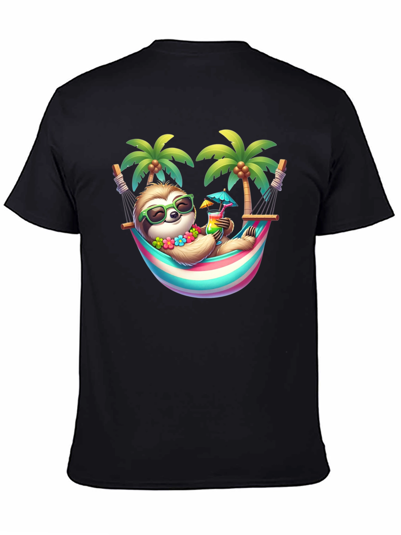 Relaxing Sloth Graphic Tee