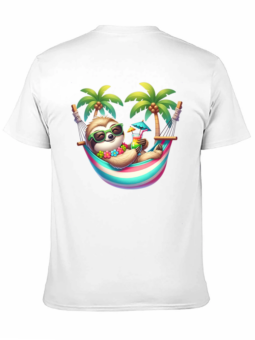 Relaxing Sloth Graphic Tee