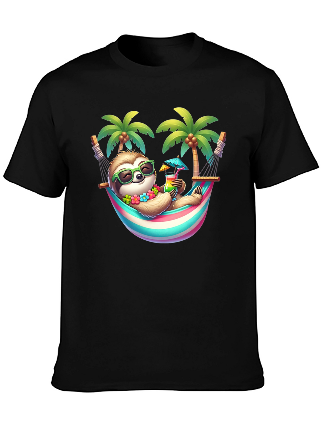 Relaxing Sloth Graphic Tee