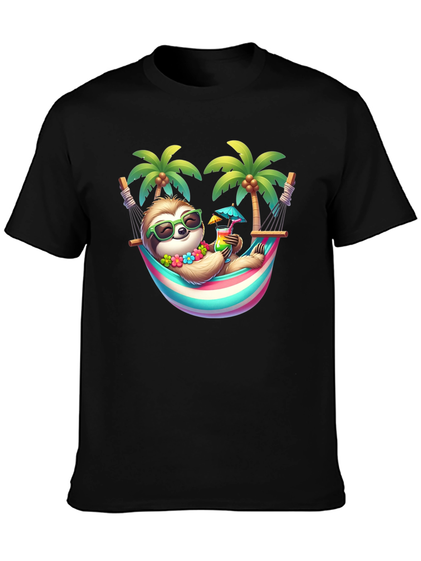 Relaxing Sloth Graphic Tee