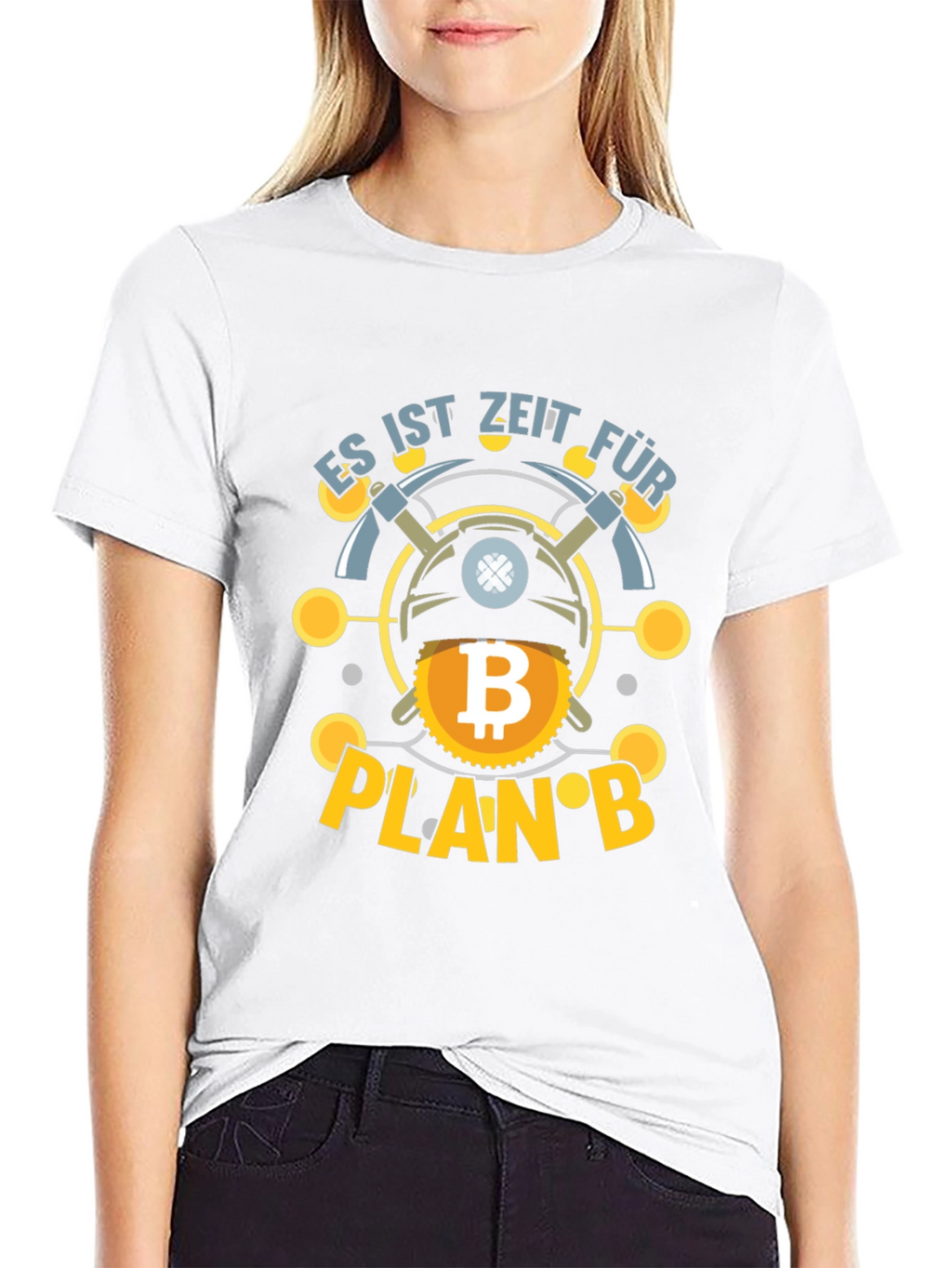 Bitcoin Plan B Graphic T-Shirt