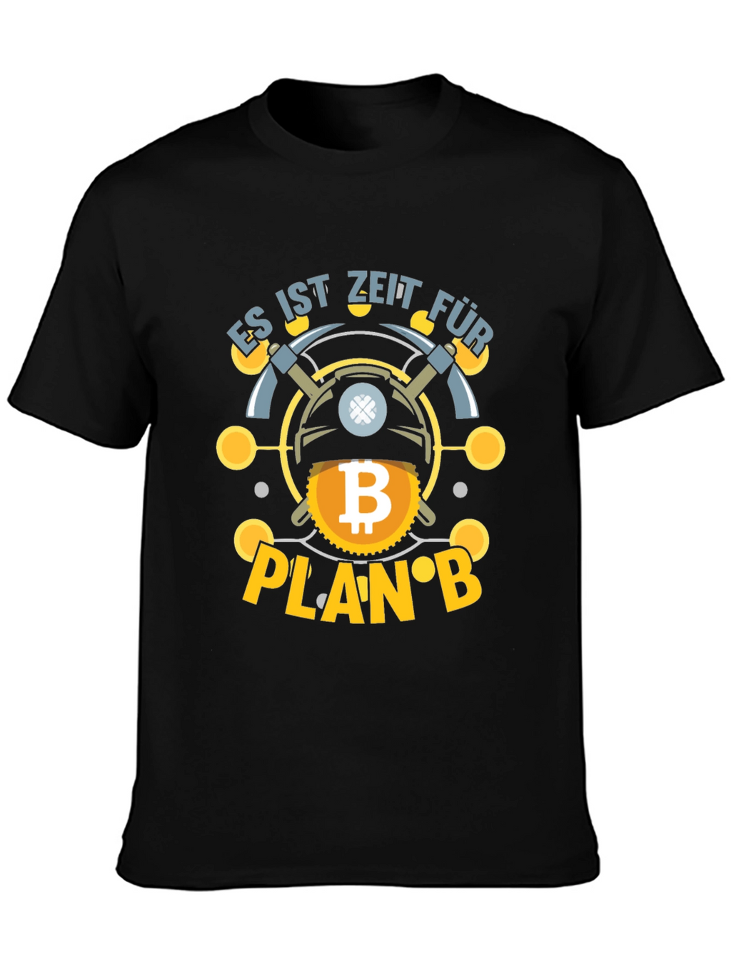 Bitcoin Plan B Graphic T-Shirt