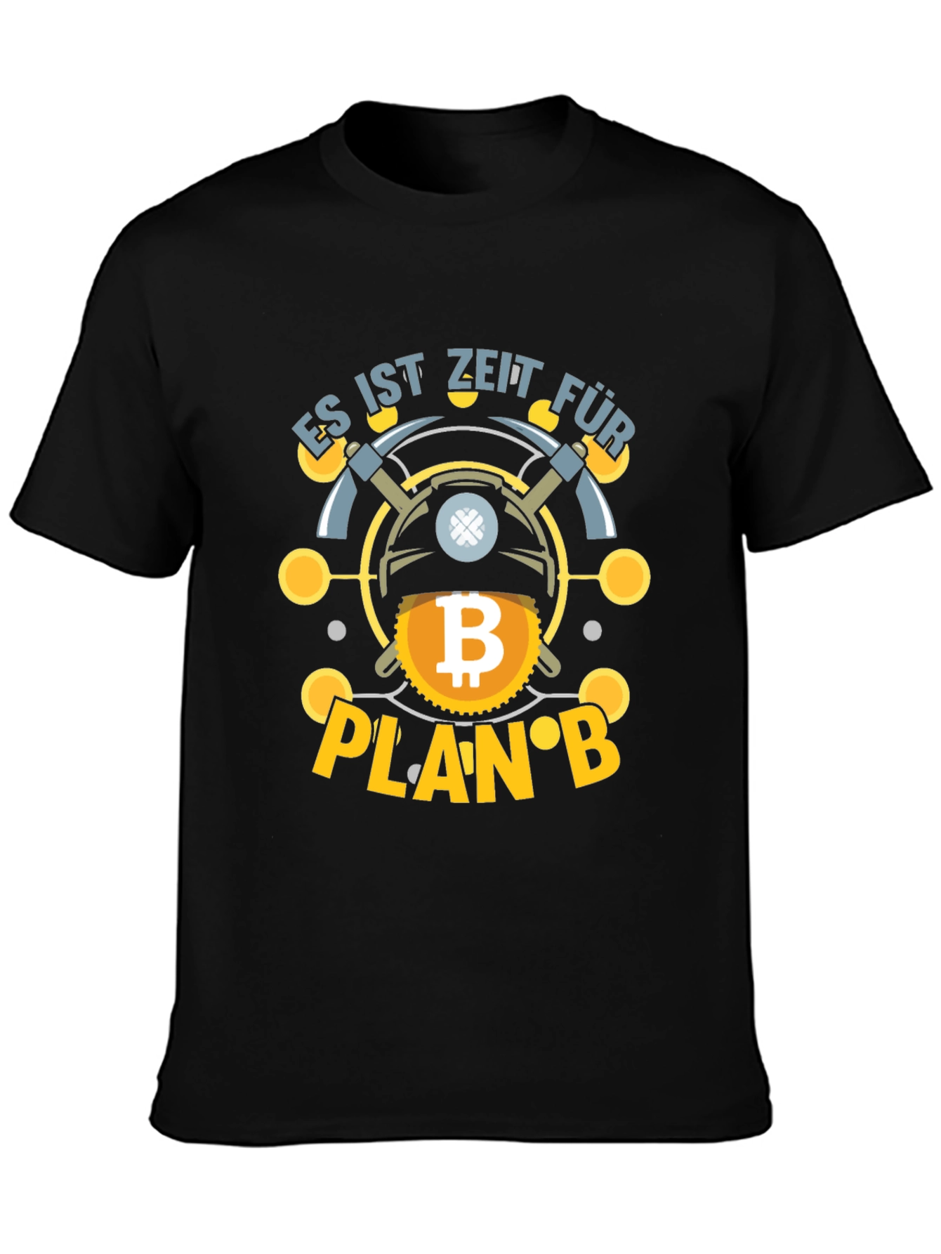 Bitcoin Plan B Graphic T-Shirt