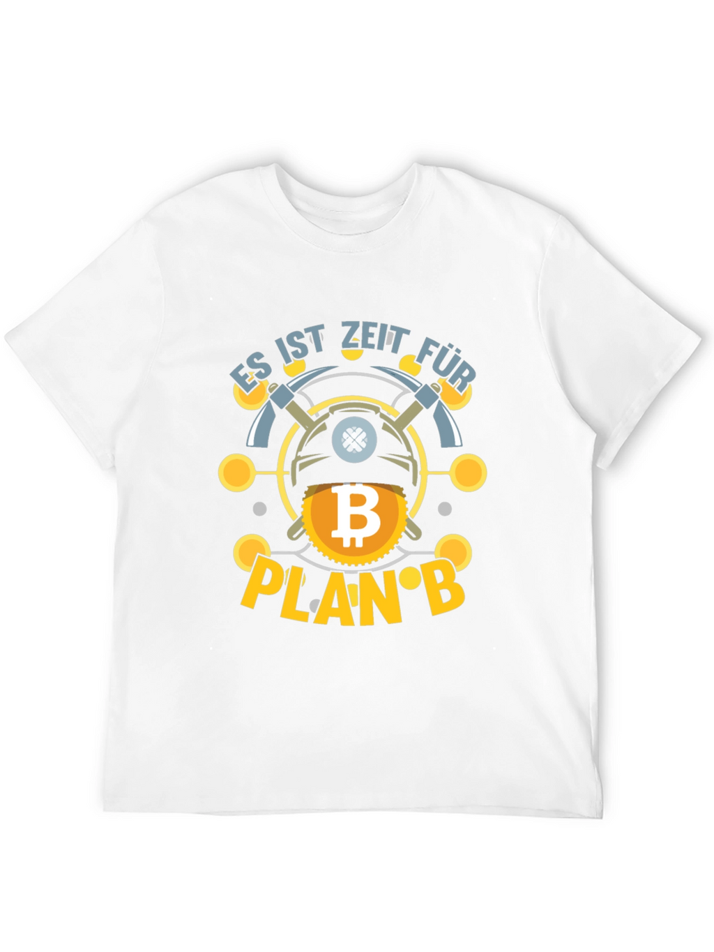 Bitcoin Plan B Graphic T-Shirt