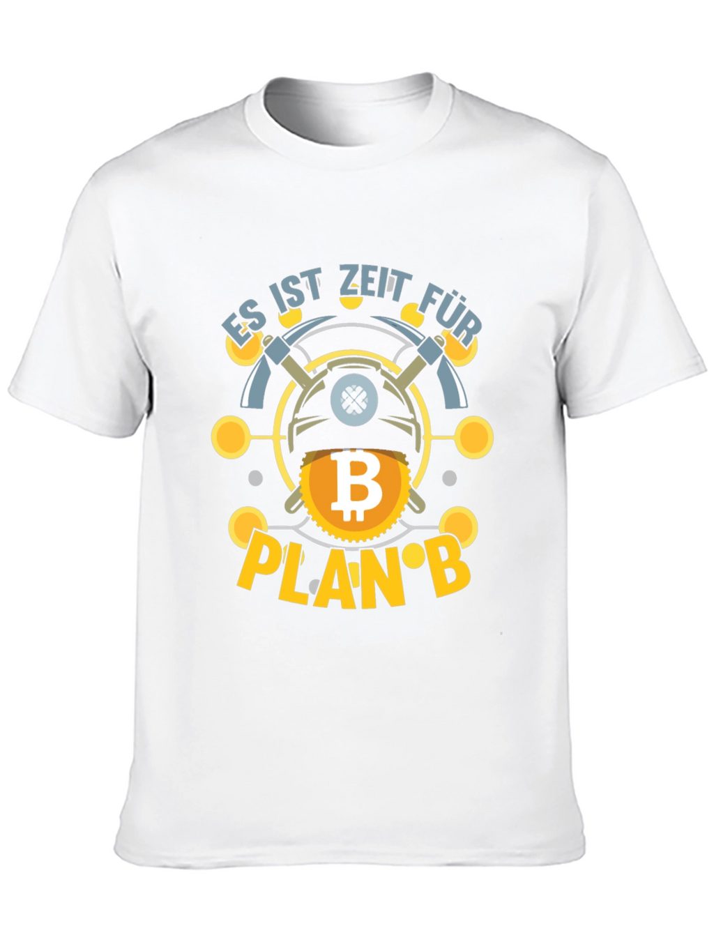 Bitcoin Plan B Graphic T-Shirt