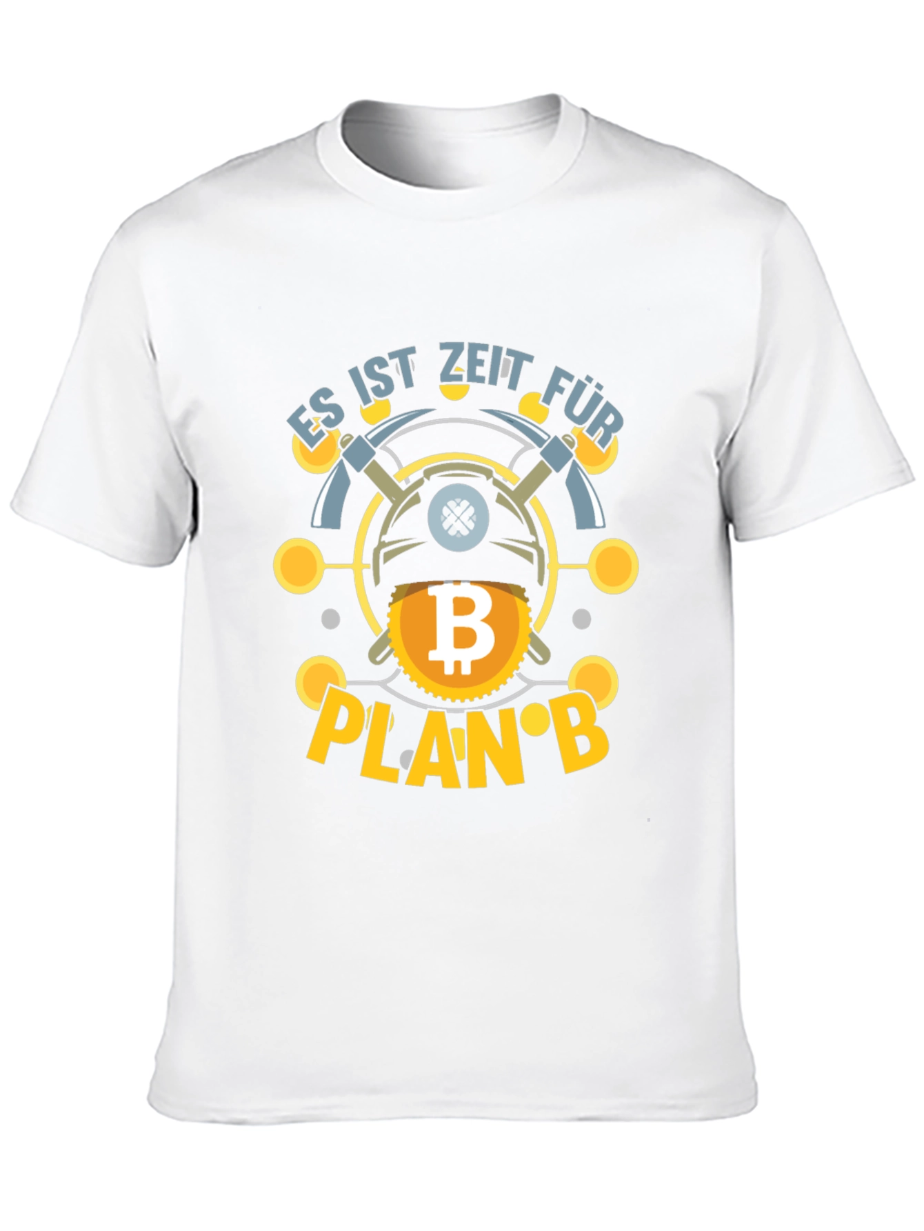 Bitcoin Plan B Graphic T-Shirt
