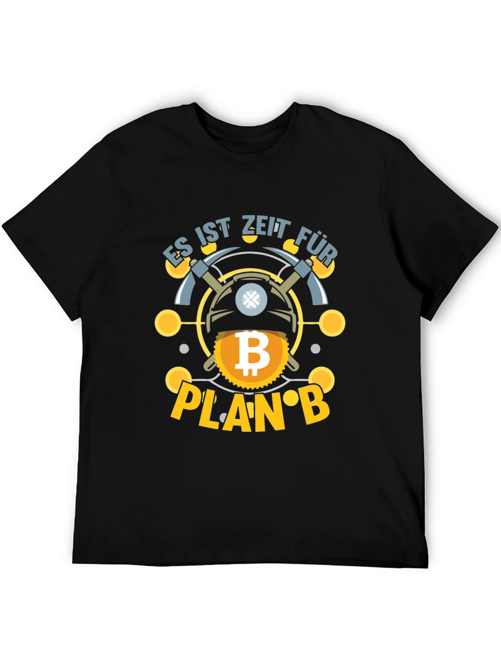 Bitcoin Plan B Graphic T-Shirt