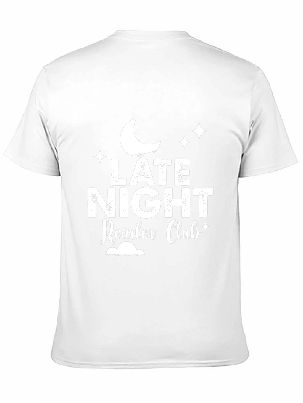 Late Night Reader Club Black Graphic T-Shirt