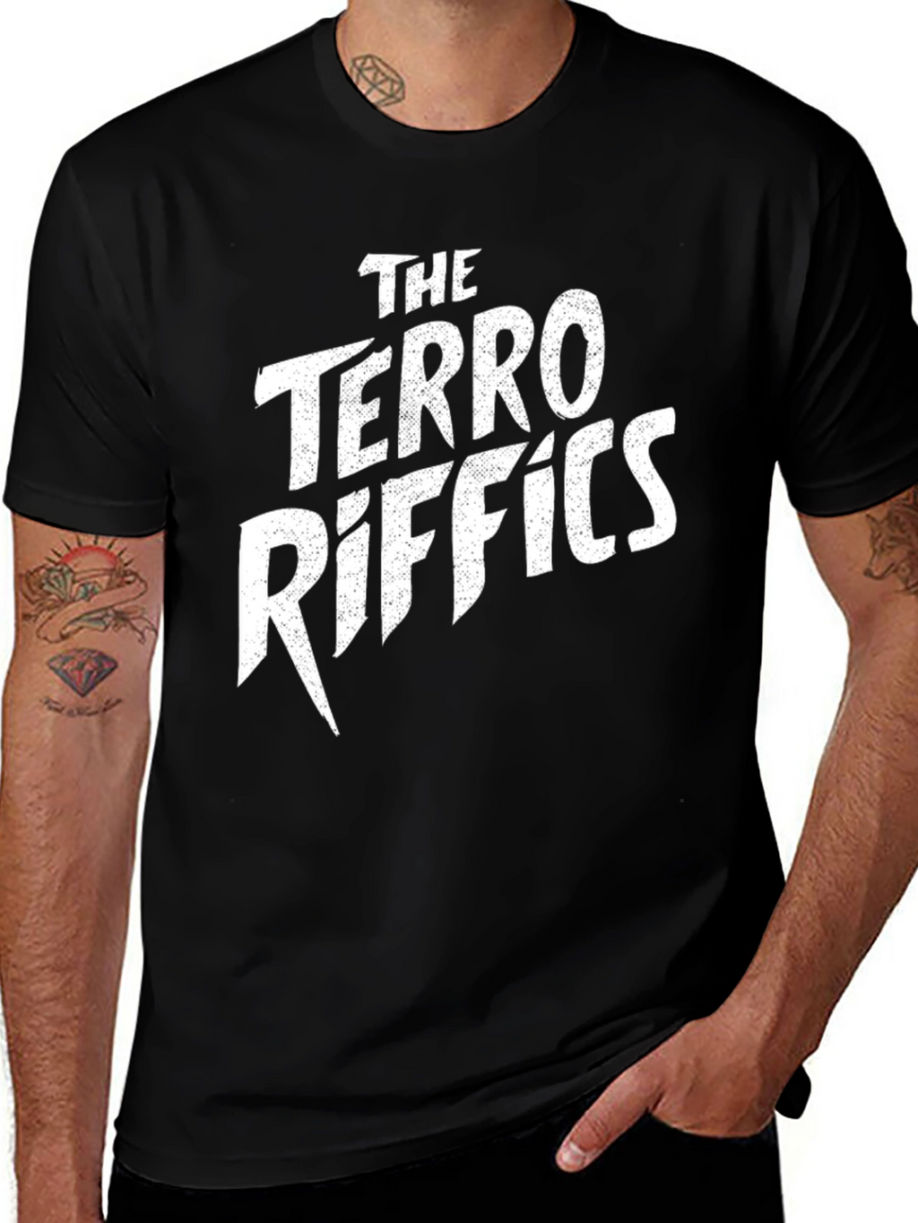 The Terro Riffics Graphic T-Shirt - Black