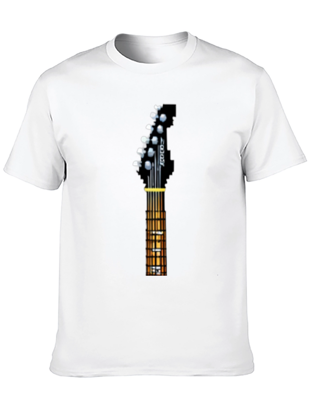 Guitar Neck Graphic Tee - Music Lover T-Shirt