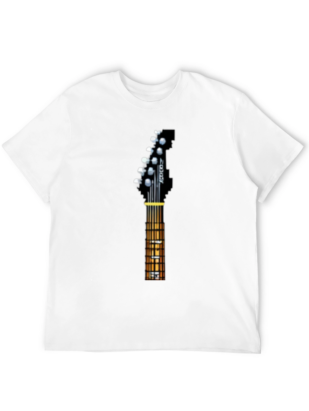 Guitar Neck Graphic Tee - Music Lover T-Shirt