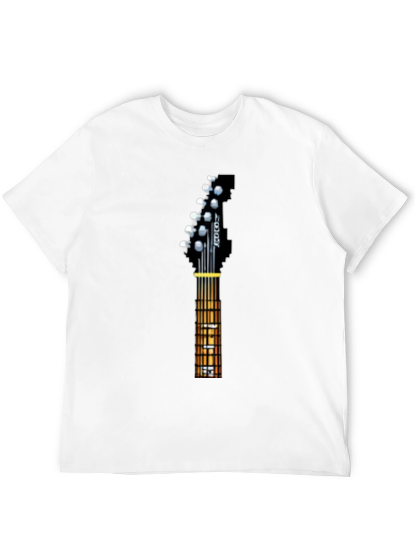 Guitar Neck Graphic Tee - Music Lover T-Shirt