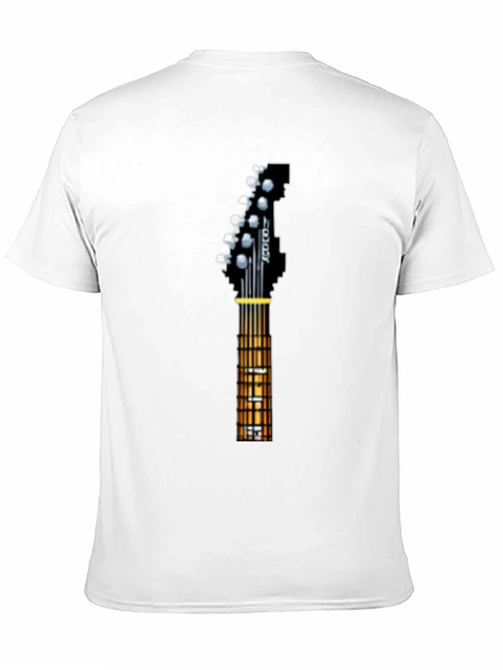 Guitar Neck Graphic Tee - Music Lover T-Shirt