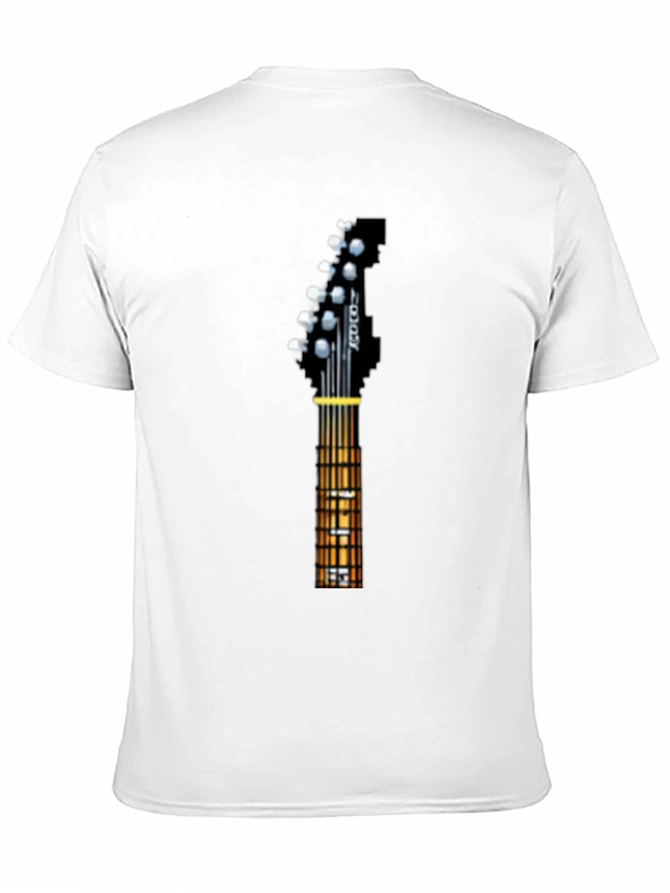 Guitar Neck Graphic Tee - Music Lover T-Shirt