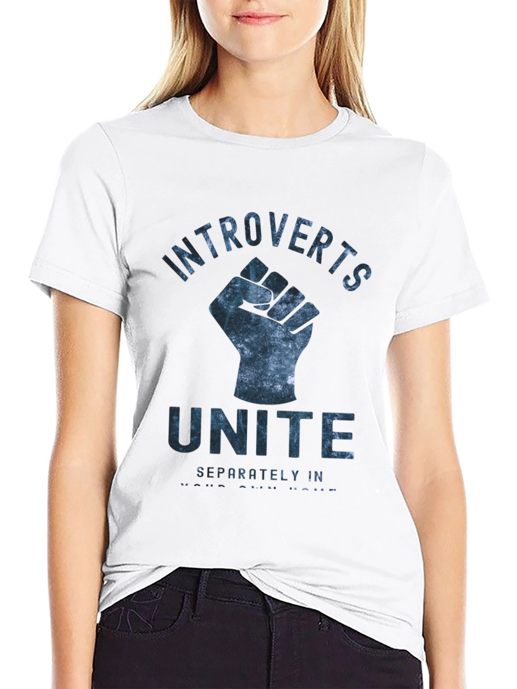 Introverts Unite Graphic T-Shirt