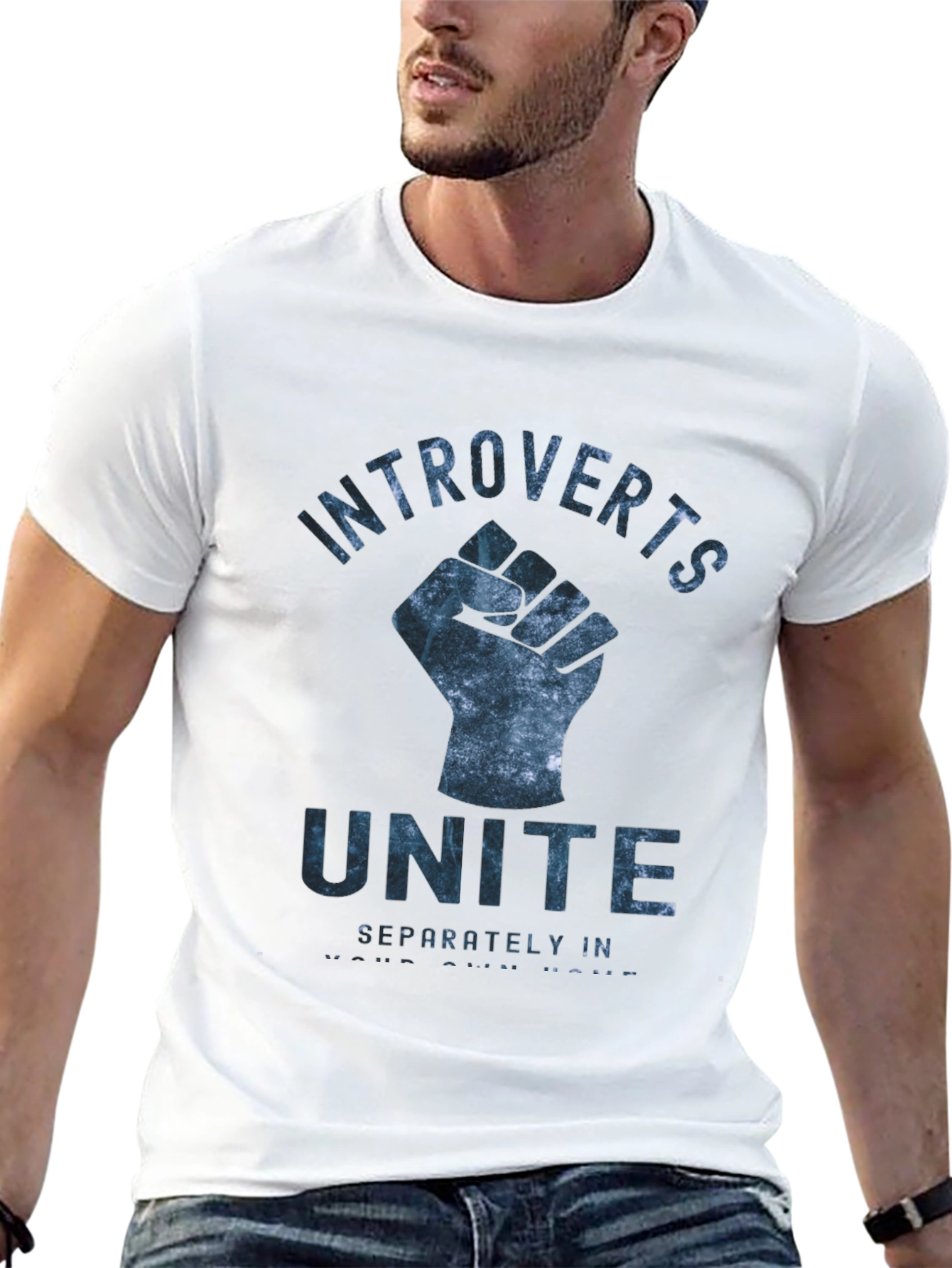 Introverts Unite Graphic T-Shirt