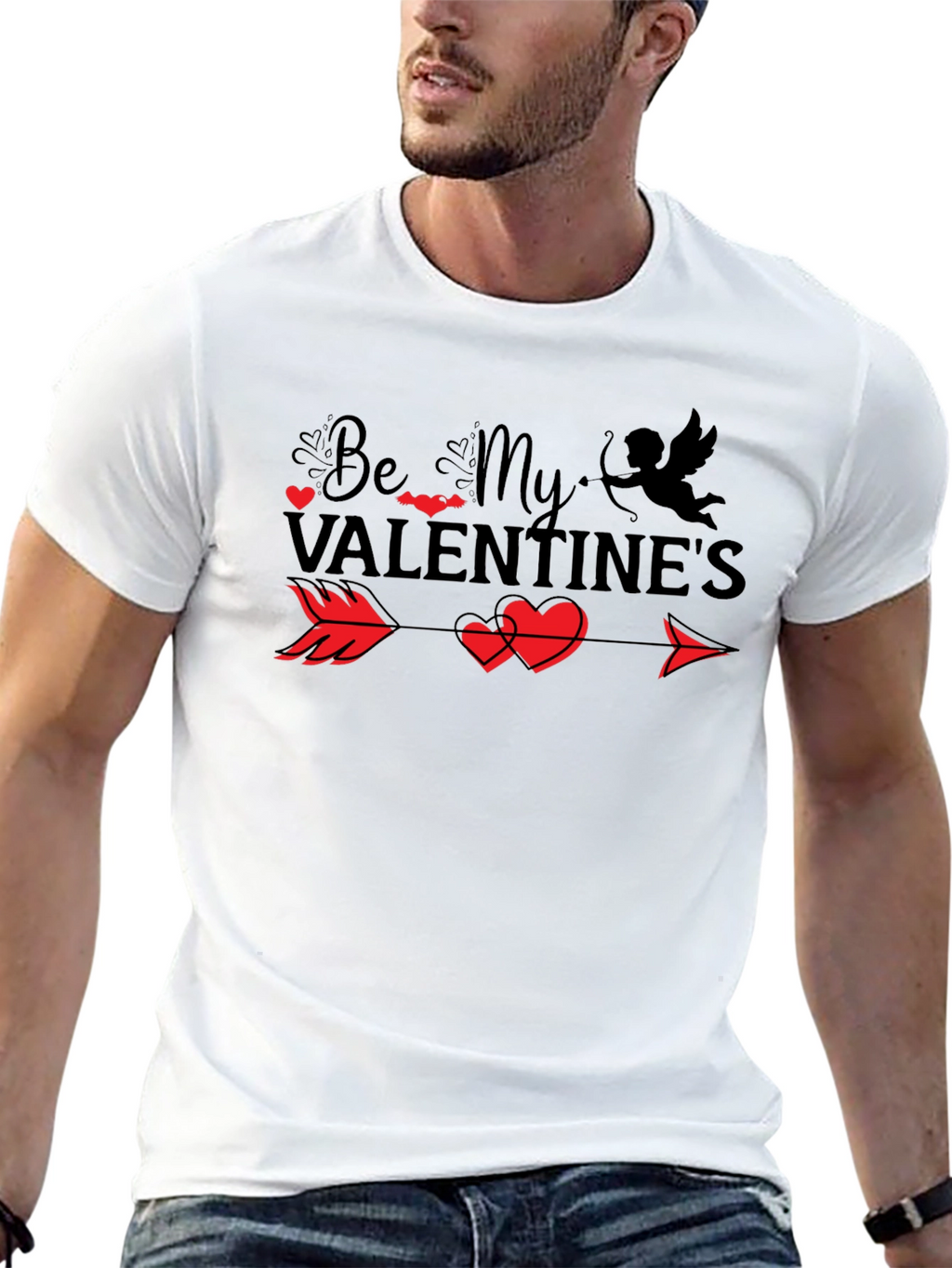 Be My Valentines Day Graphic Tee