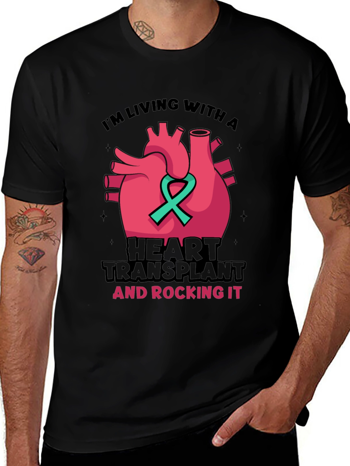 Heart Transplant Awareness T-Shirt