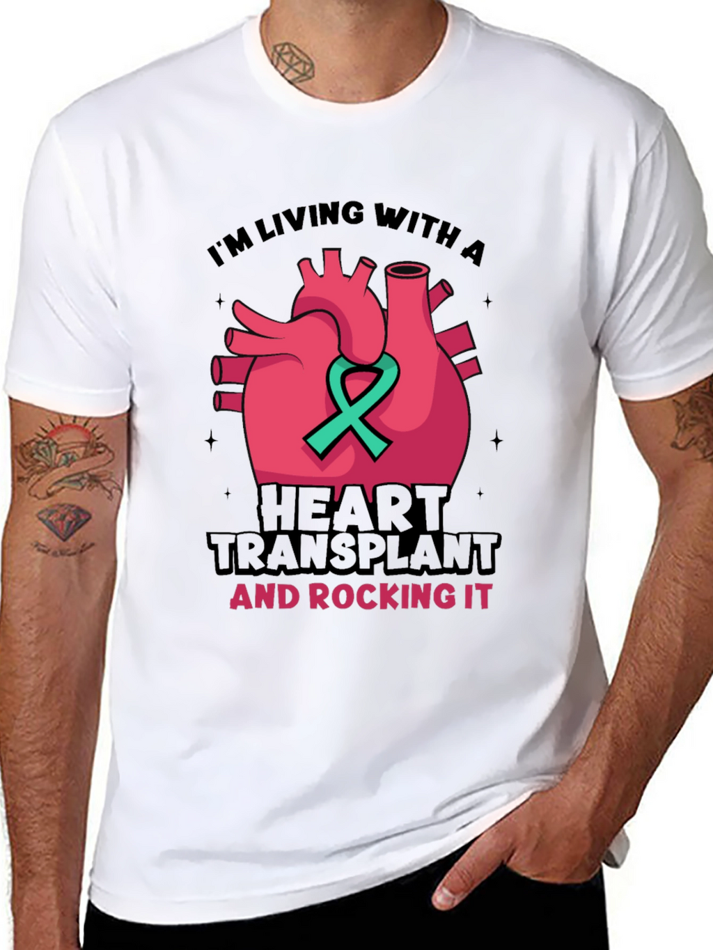 Heart Transplant Awareness T-Shirt