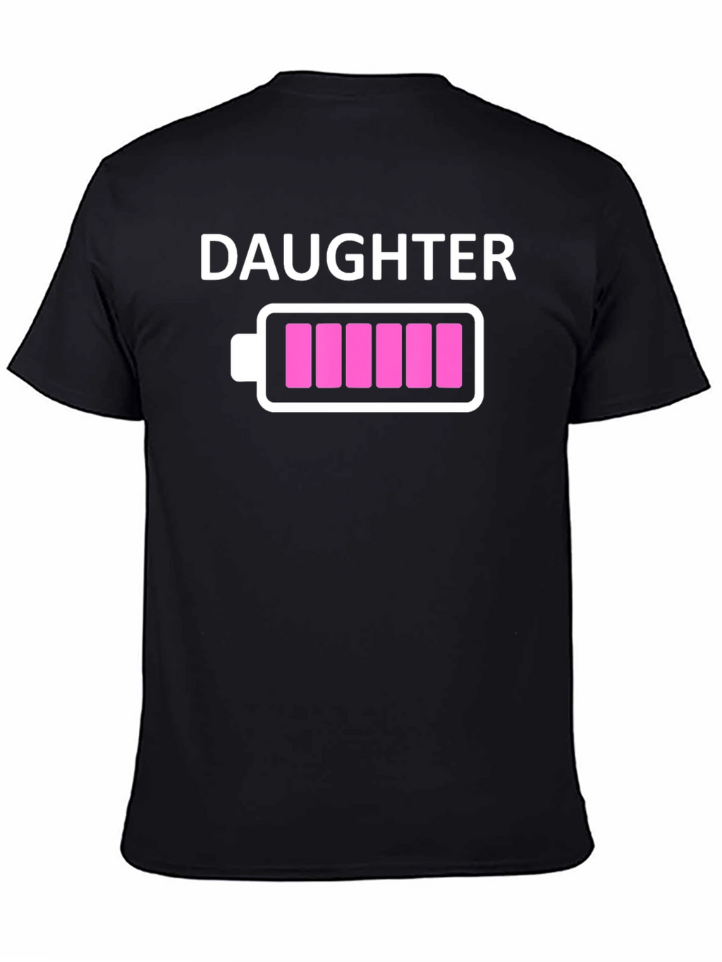 Daughter Battery Full Graphic Tee - Black T-Shirt