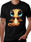 Cute Dragon Graphic T-Shirt
