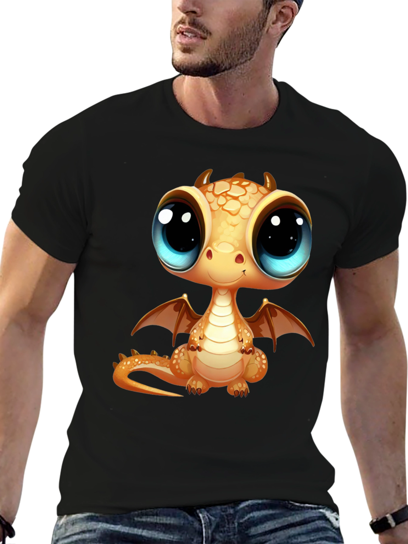 Cute Dragon Graphic T-Shirt