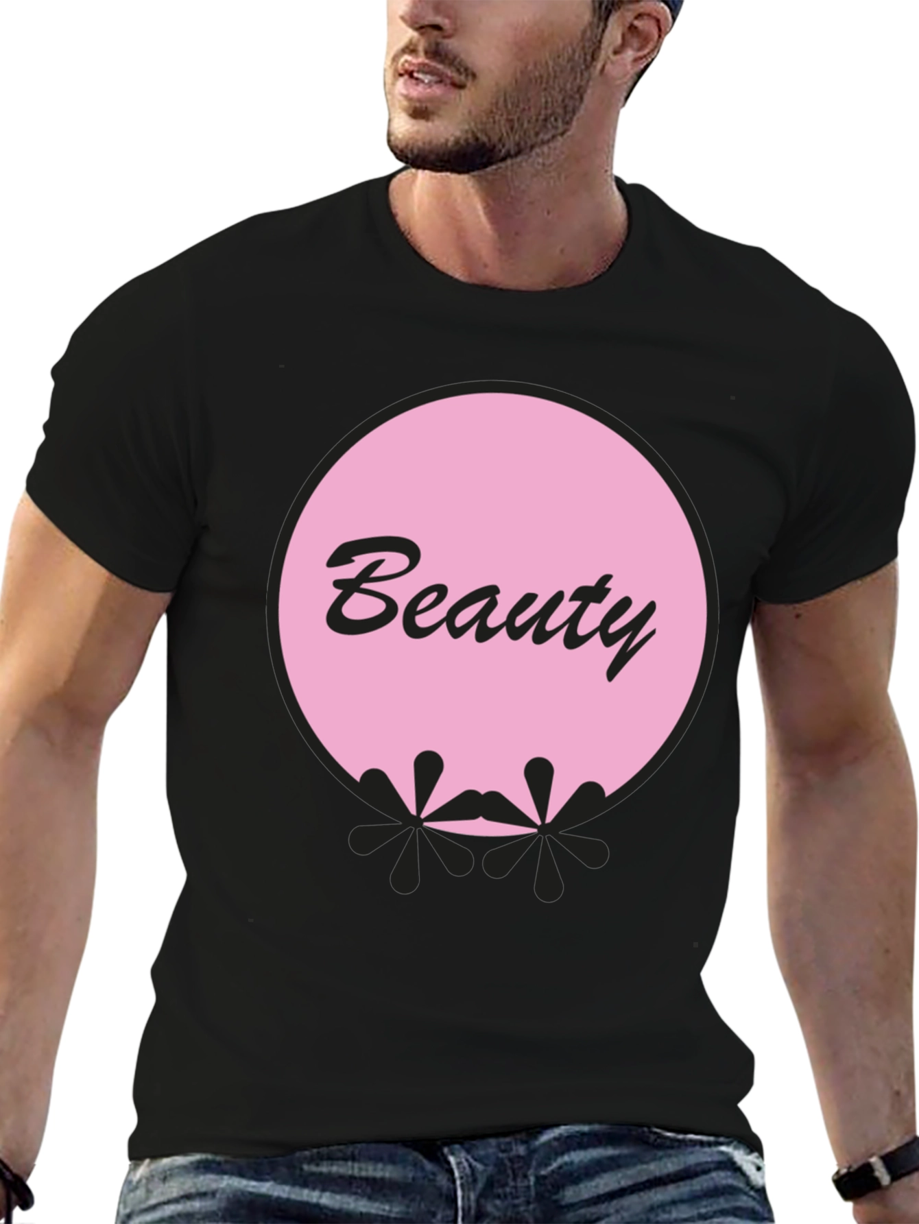 Beauty Graphic Black T-Shirt