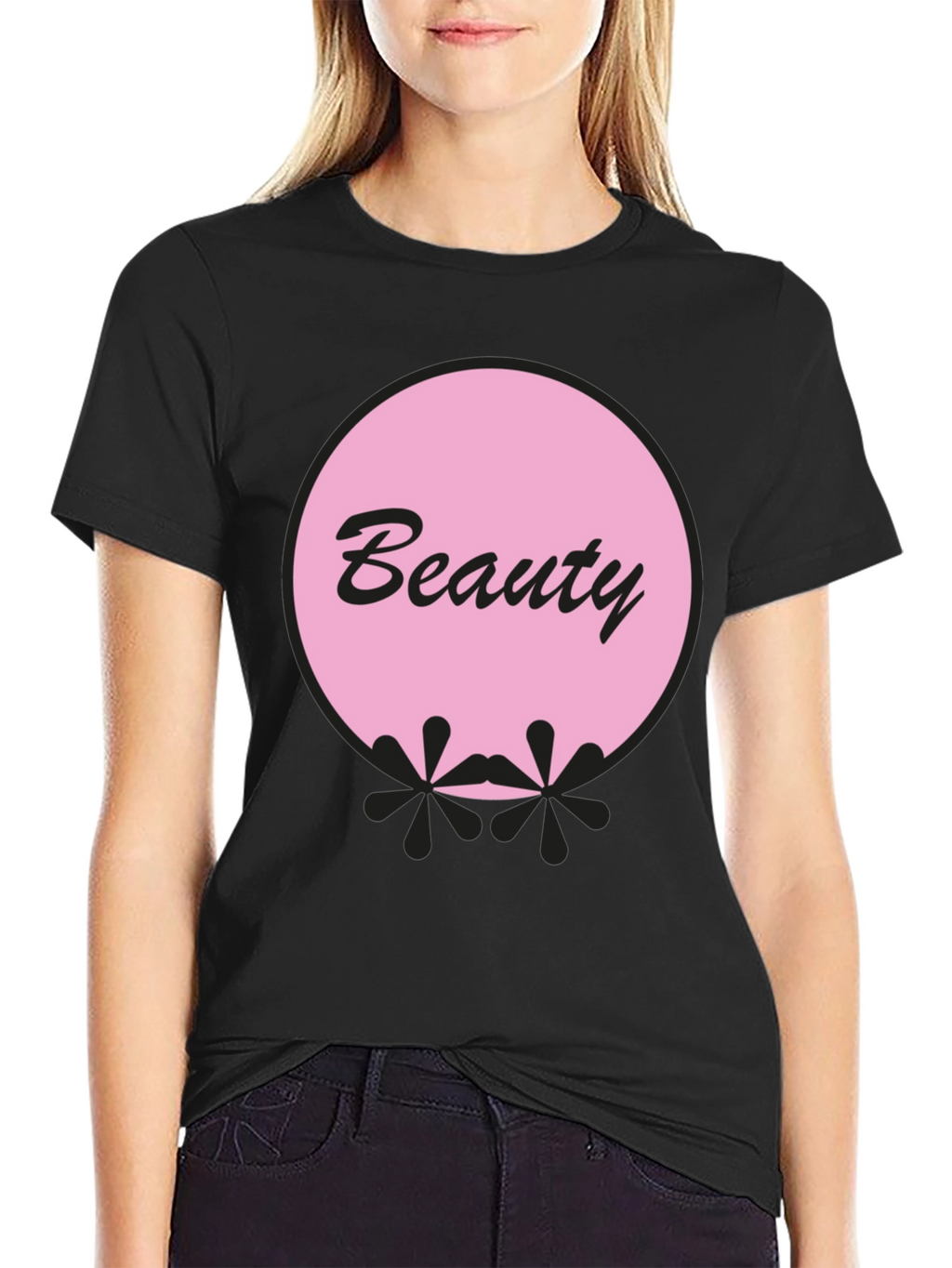 Beauty Graphic Black T-Shirt