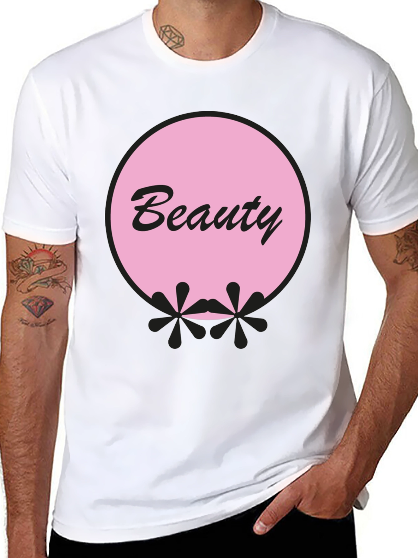 Beauty Graphic Black T-Shirt
