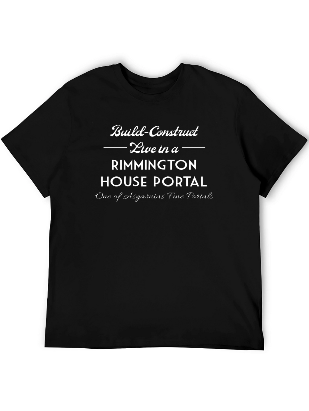 Rimmington House Portal T-Shirt - Build & Construct