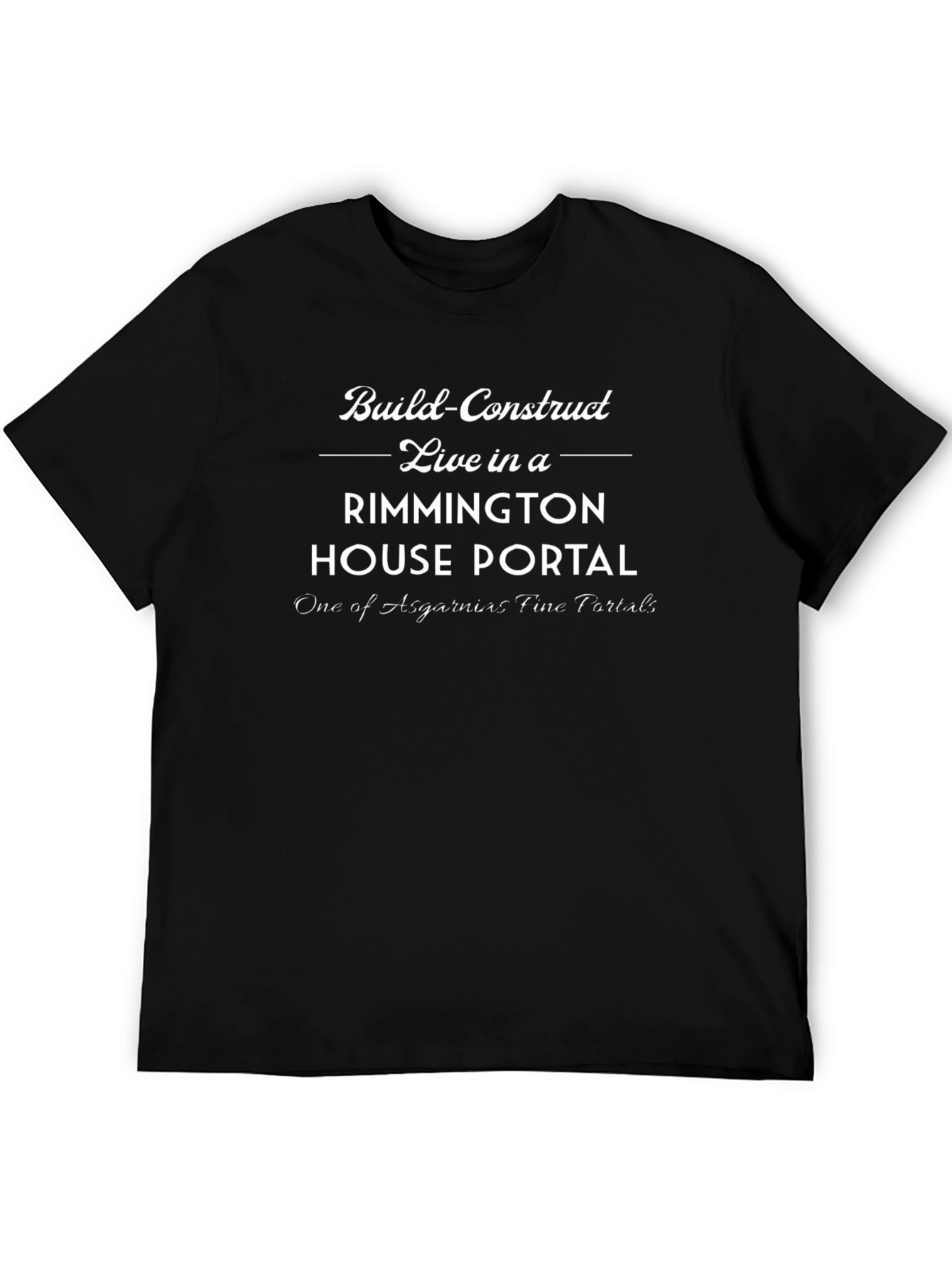 Rimmington House Portal T-Shirt - Build & Construct