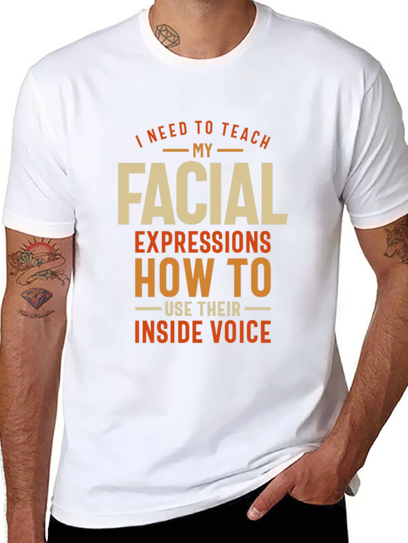 Funny Facial Expressions T-Shirt