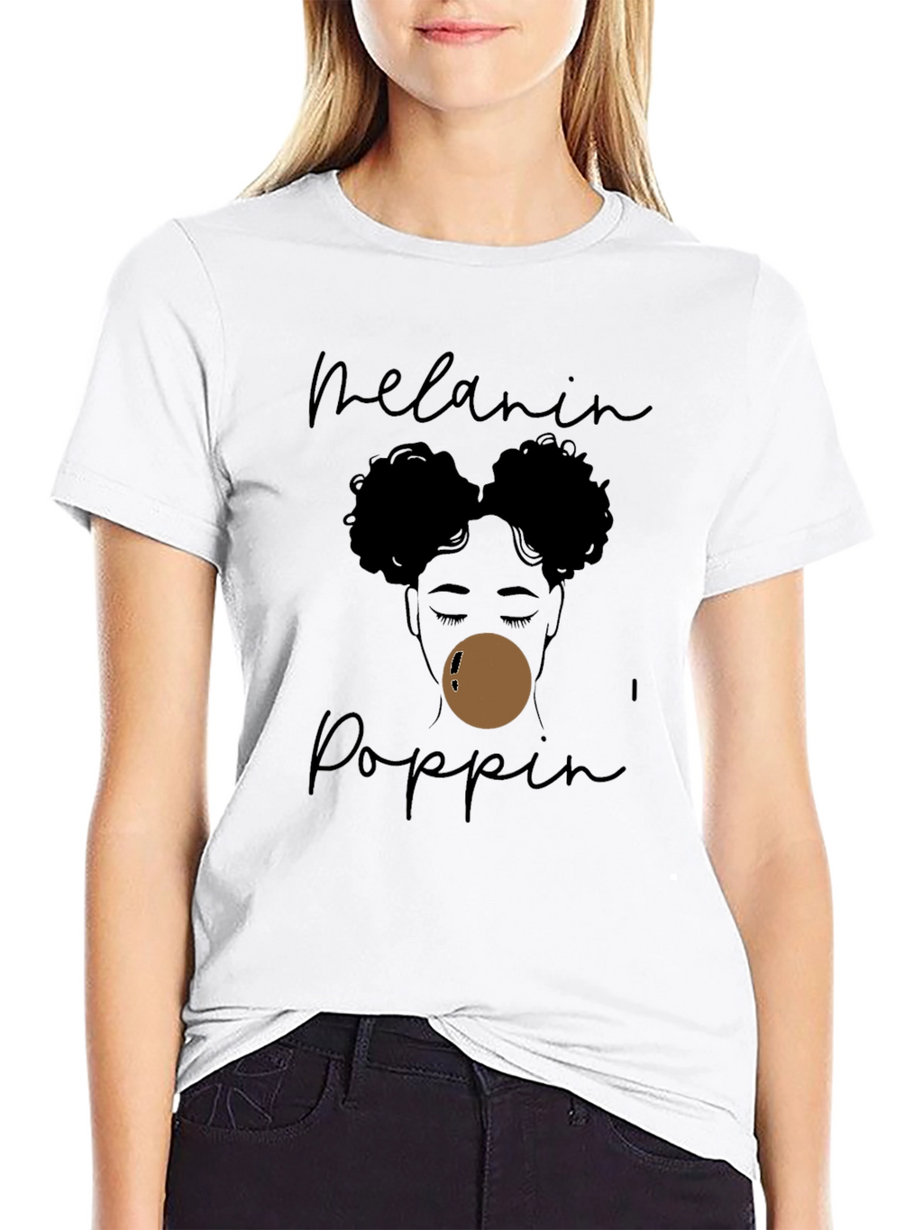 Melanin Poppin Graphic Tee