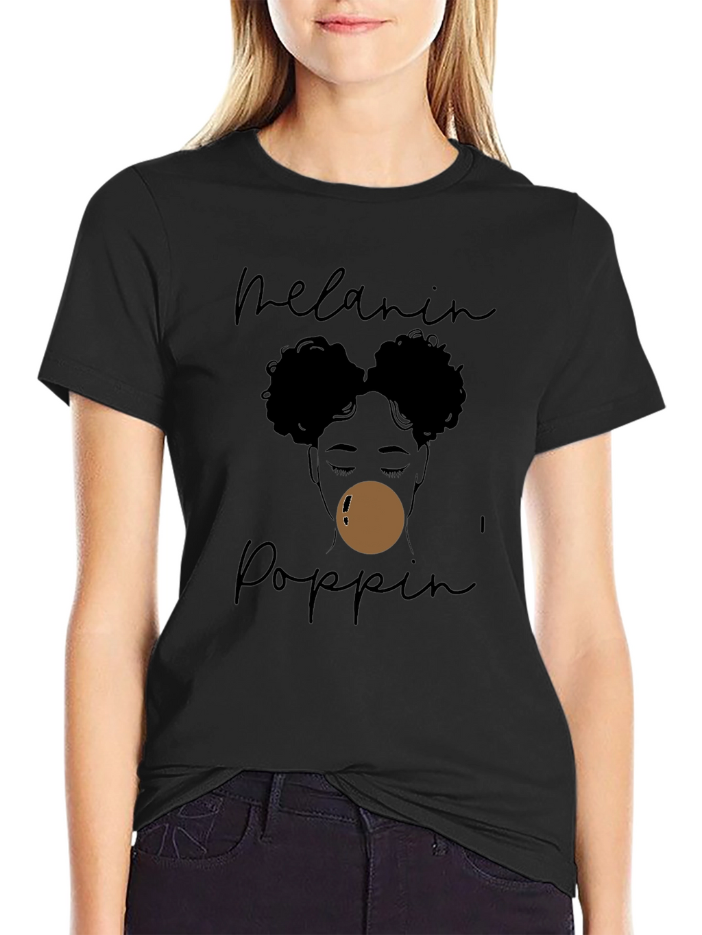 Melanin Poppin Graphic Tee