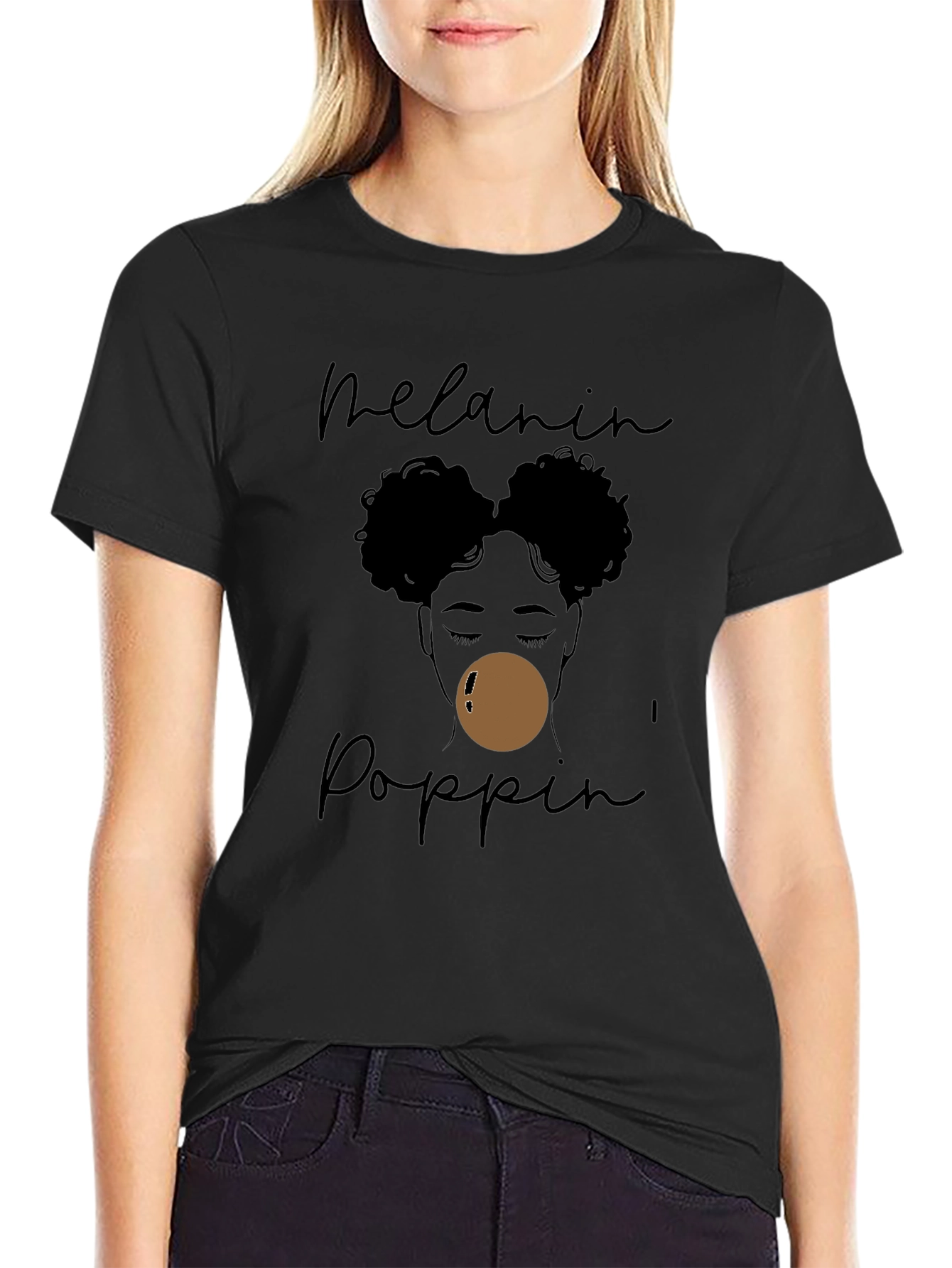 Melanin Poppin Graphic Tee