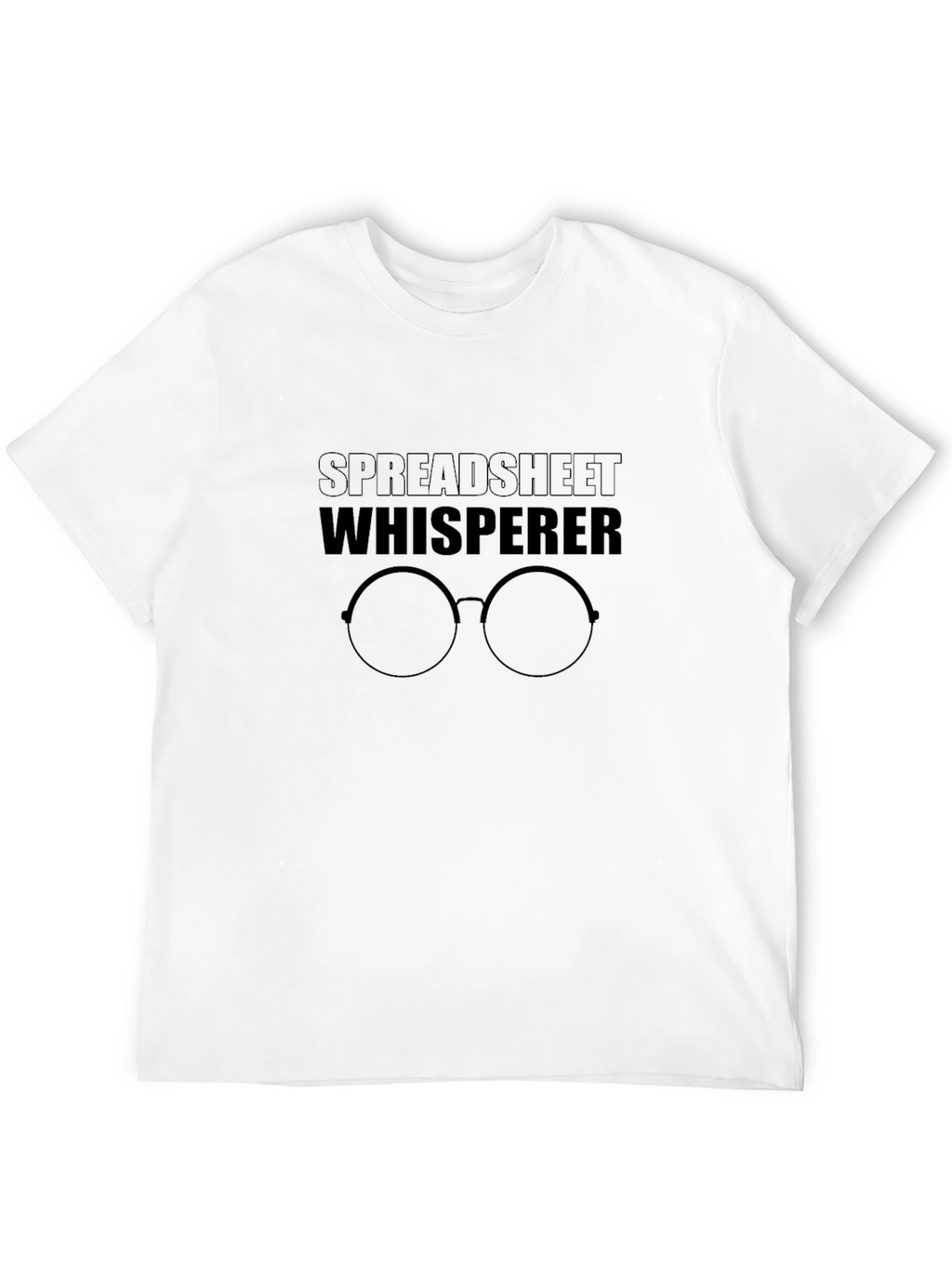 Spreadsheet Whisperer Tee - Black