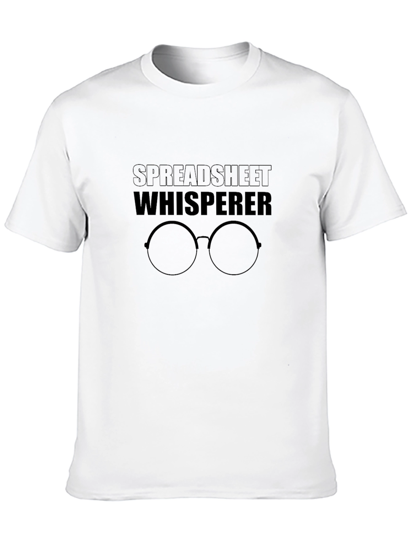 Spreadsheet Whisperer Tee - Black