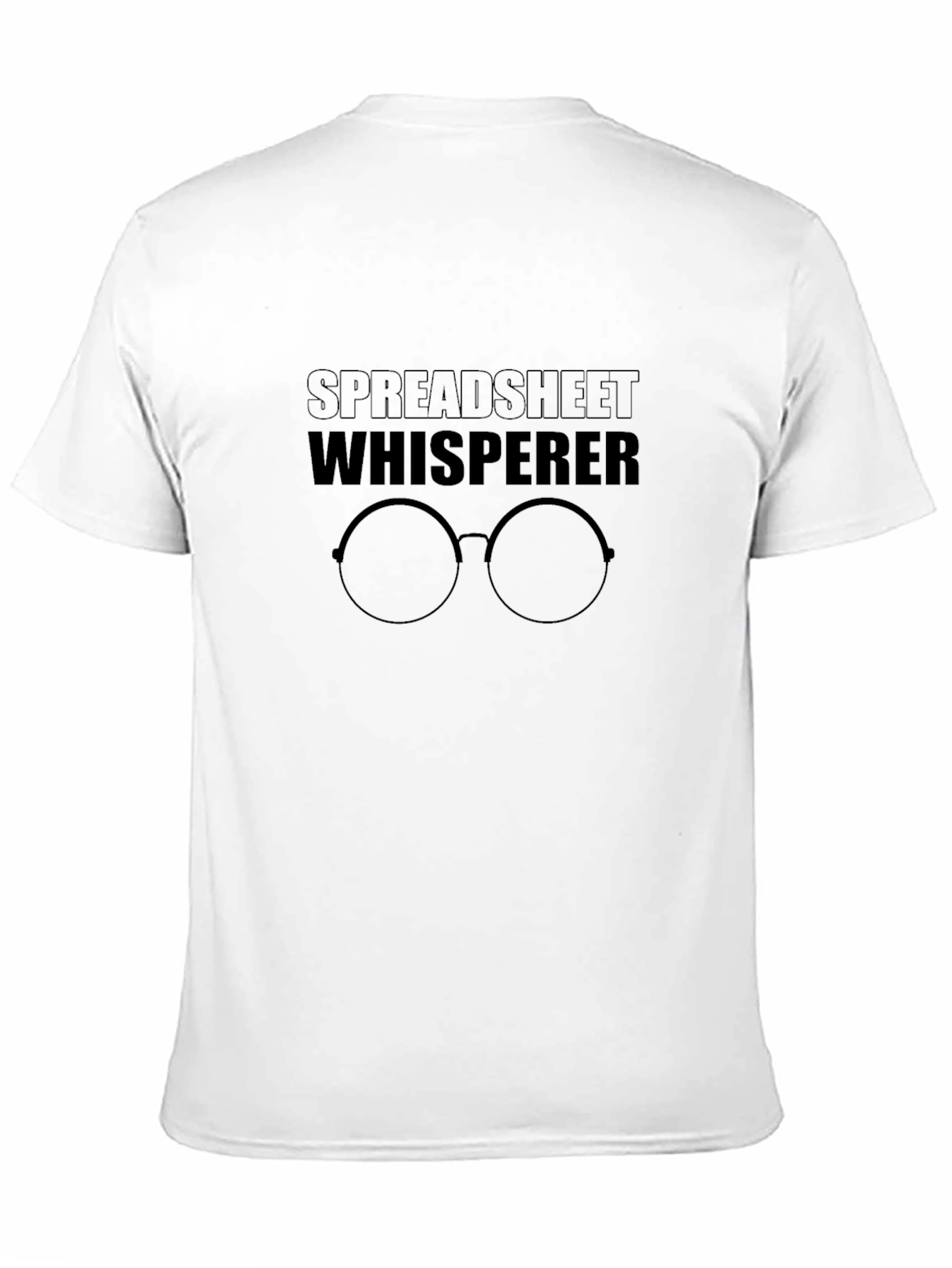 Spreadsheet Whisperer Tee - Black